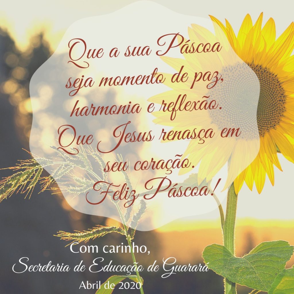 Feliz Páscoa