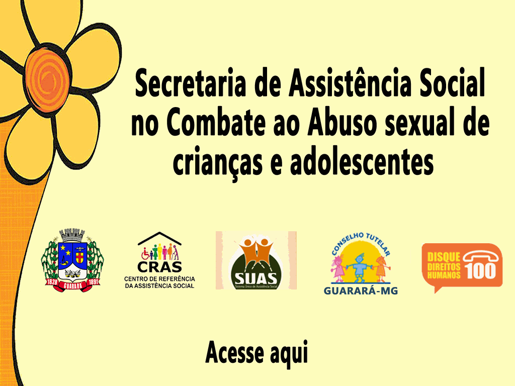 Secretaria de Assistência Social no Combate ao Abuso Sexual de Crianças e Adolescentes