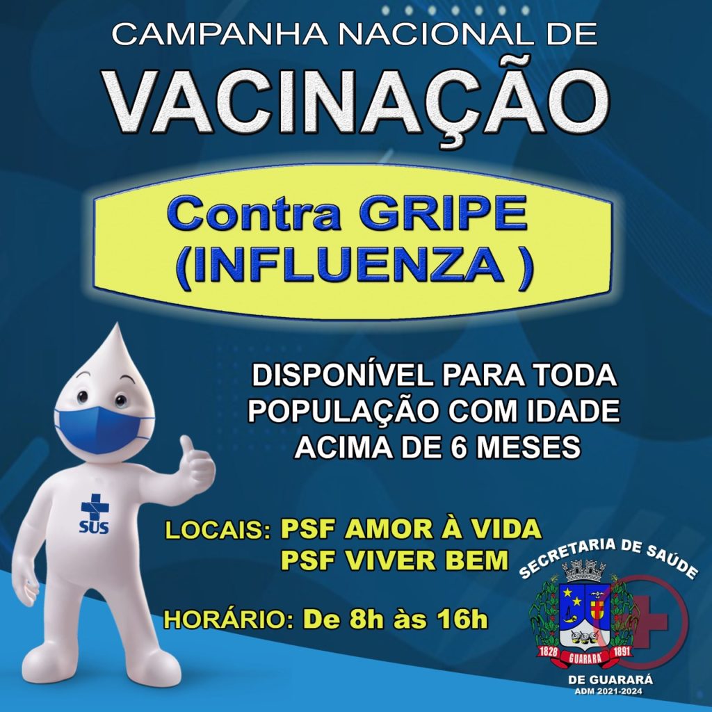 Campanha de vacinação Contra Gripe (Influenza)