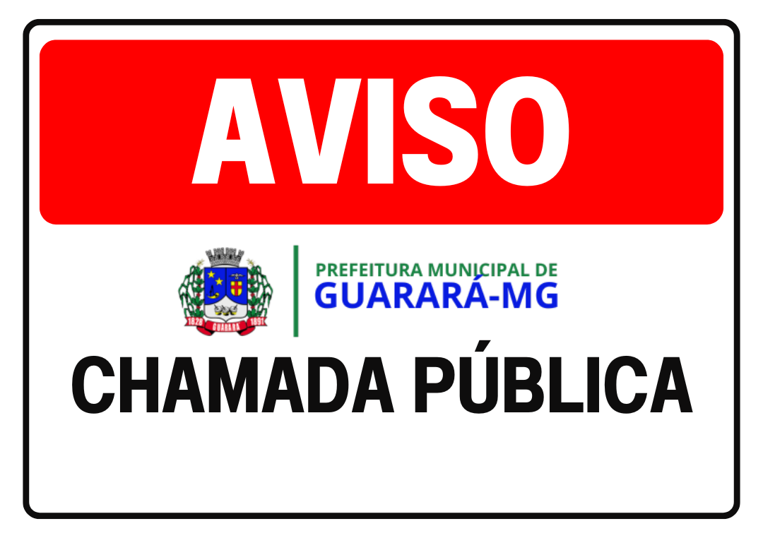 No momento, você está visualizando AVISO DE CHAMADA PUBLICA 2025