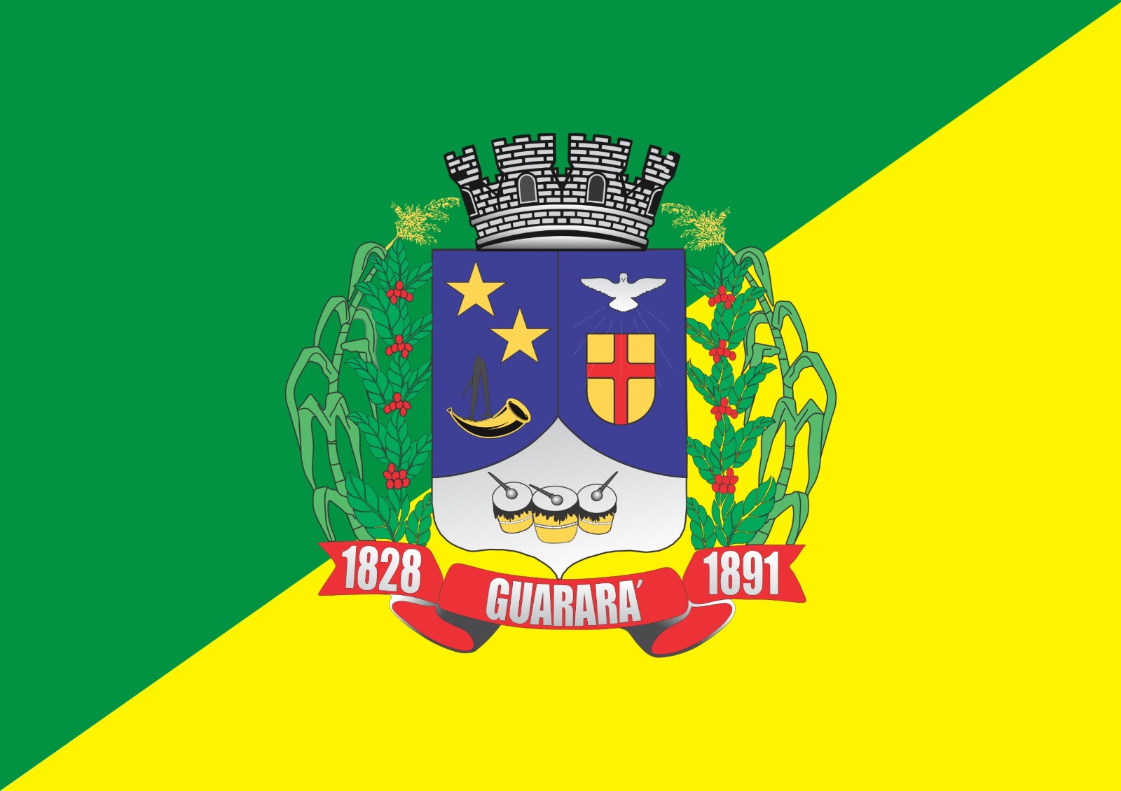 Brasão de Armas de Guarará/MG