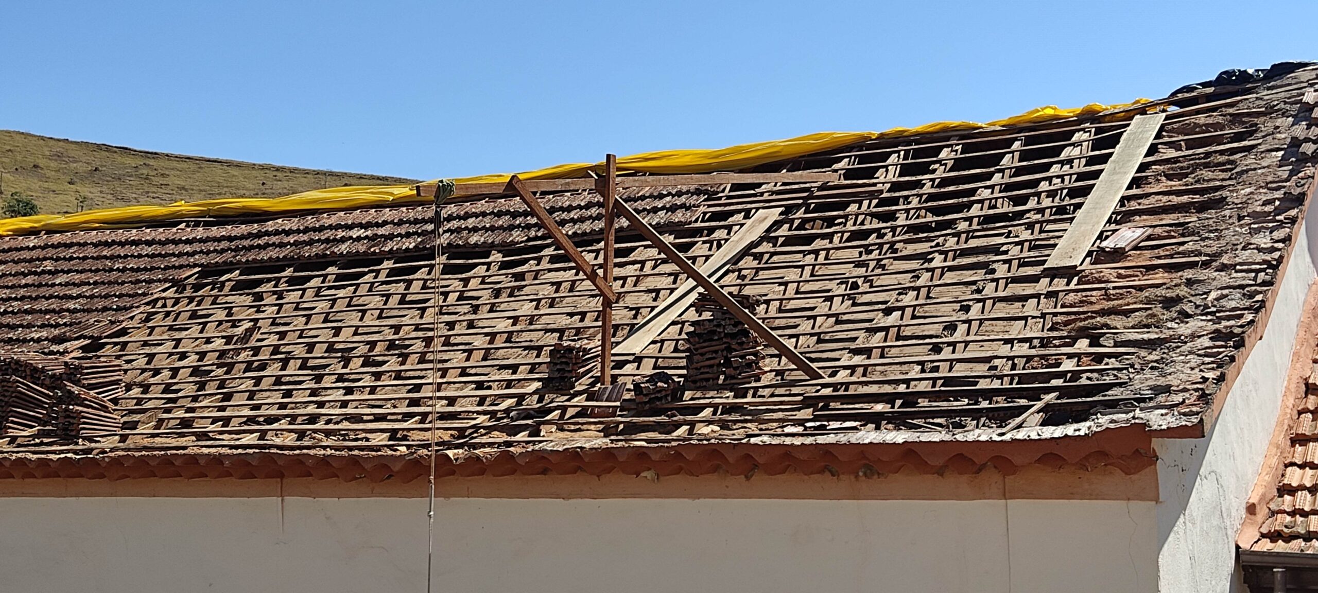 Restauração do Telhado da Igreja Matriz do Divino Espírito Santo — foto 5