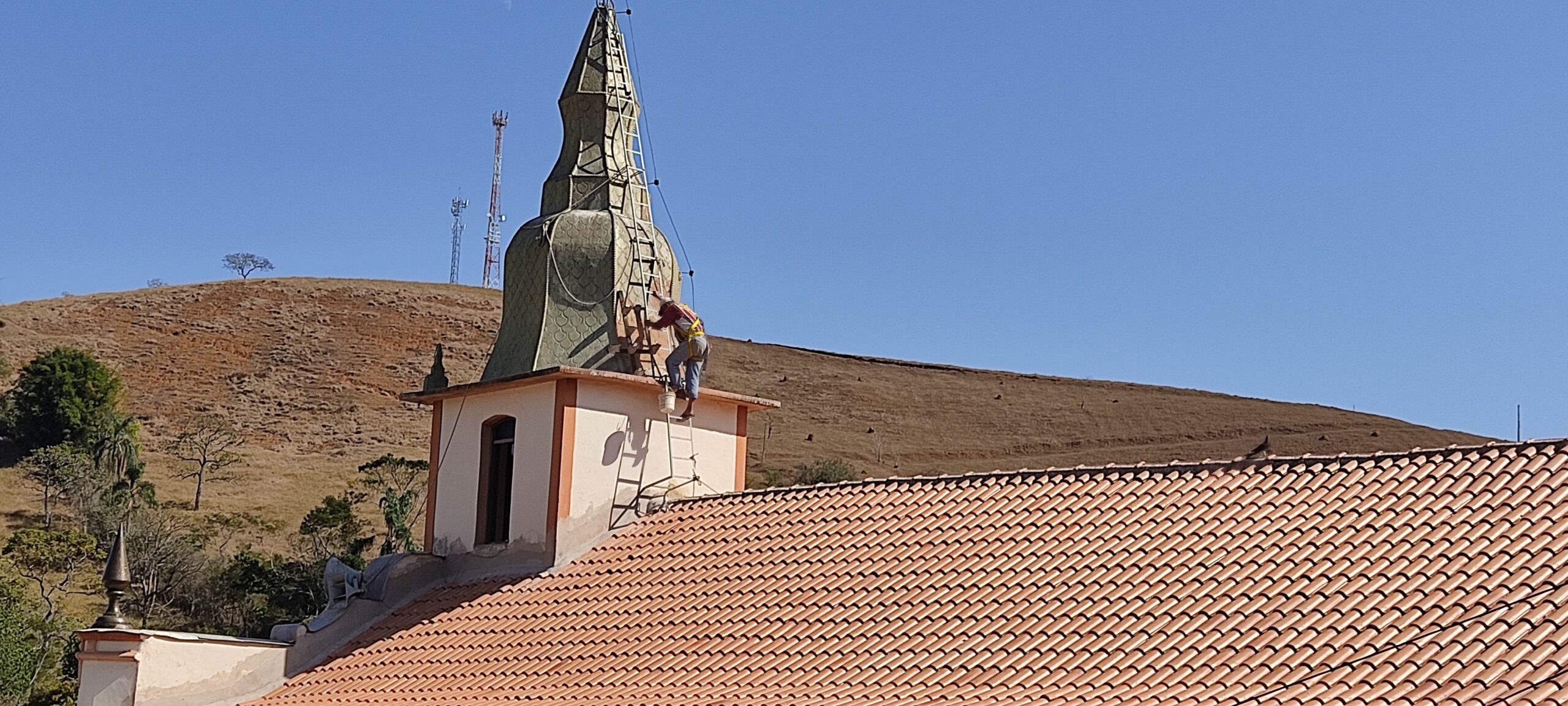Restauração do Telhado da Igreja Matriz do Divino Espírito Santo — foto 2